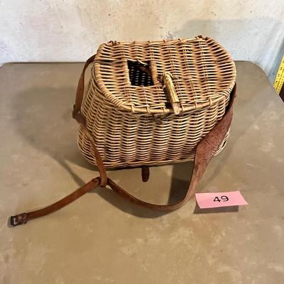 Antique Fishing Creel
