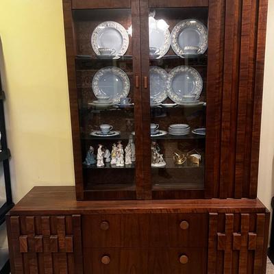 Mid Century Lane China Hutch