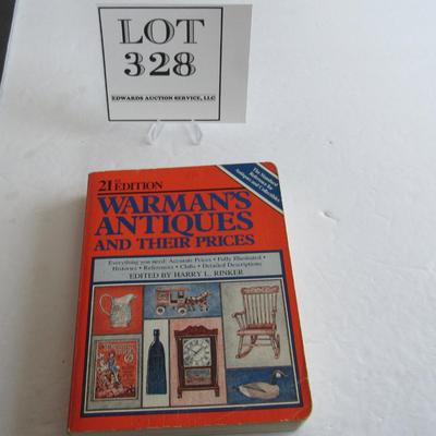 Warman's Antiques and Prices, 21st Ed, 1990