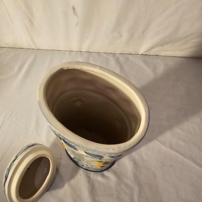 Ceramic Cookie Jar, Candle Holders & More (K-JS)