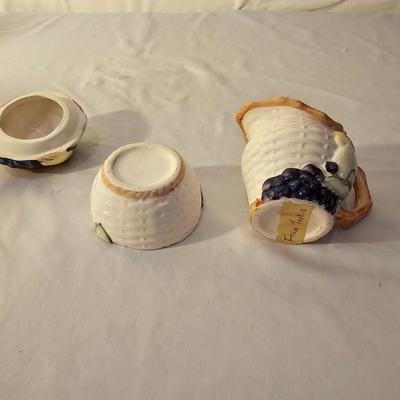 Ceramic Cookie Jar, Candle Holders & More (K-JS)