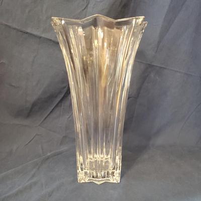 Heavy Glass Vase