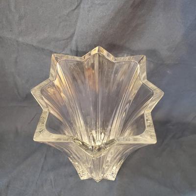 Heavy Glass Vase