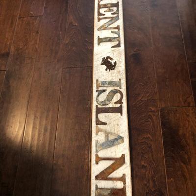 Kent Island Rustic Sign / House Decor