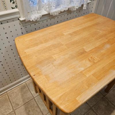 Small Wooden Table & Chairs (K-JS)