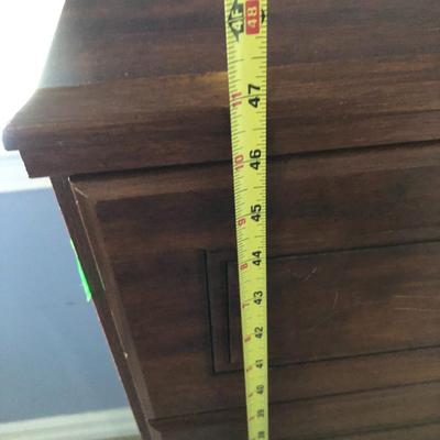 Brown 4 Drawer Dresser