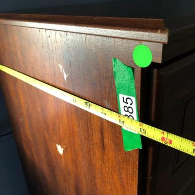 Brown 4 Drawer Dresser