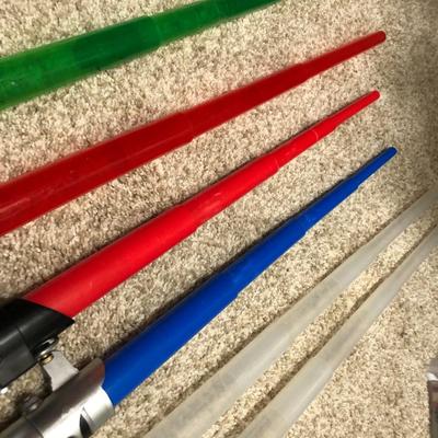 6 Lightsaber Toys w/ Under Armour Sack