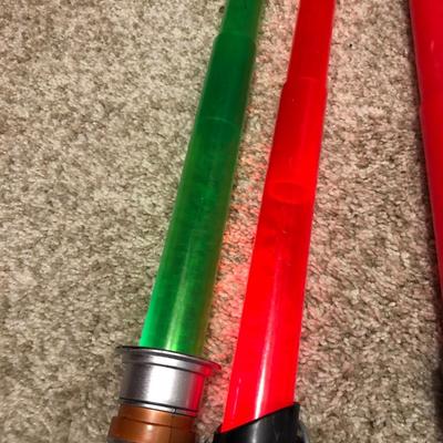 6 Lightsaber Toys w/ Under Armour Sack