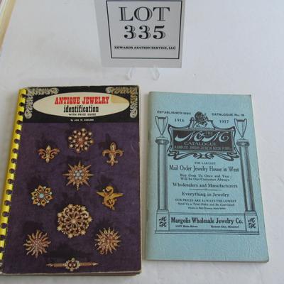 Antique Jewelry Identification Book and Margolis Wholesale Jewelry 1916-17 Catalog Reprint