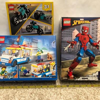 3 New in Box Lego Sets