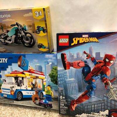 3 New in Box Lego Sets