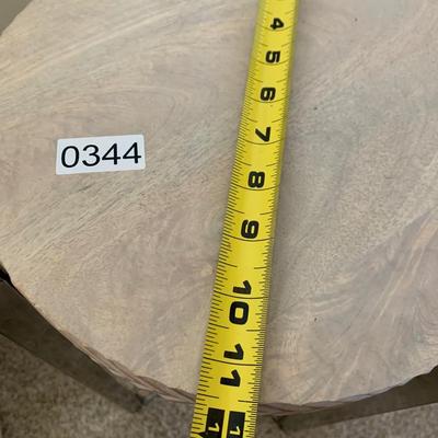Chome Leg Round Table