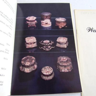 Lot 343: Wave Crest Ware ID and Price Guide, 1979