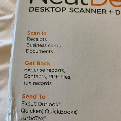 Desk Top Scanner & Digital Filing System In Box
