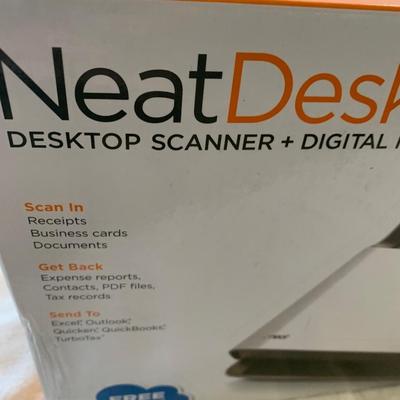 Desk Top Scanner & Digital Filing System In Box