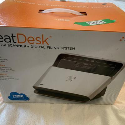 Desk Top Scanner & Digital Filing System In Box