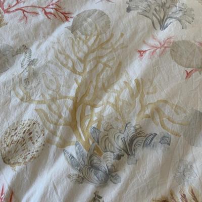 Pottery Barn Nautical Comforter Bedding Set w Pillows 93x88