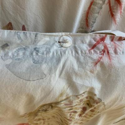 Pottery Barn Nautical Comforter Bedding Set w Pillows 93x88