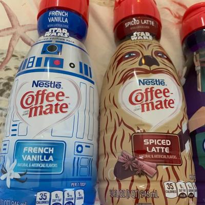 Star Wars Collectible Nestle Coffee Mate Bottles