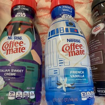 Star Wars Collectible Nestle Coffee Mate Bottles
