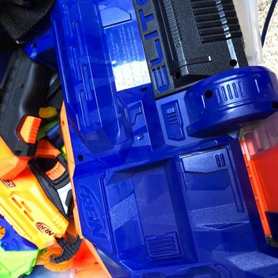 HUGE NERF Lot with XL Elite Shooter and X Shot Game plus much more