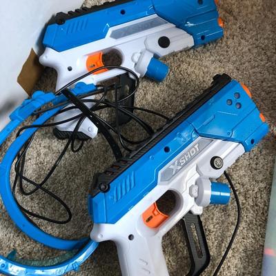 HUGE NERF Lot with XL Elite Shooter and X Shot Game plus much more