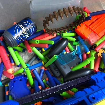 HUGE NERF Lot with XL Elite Shooter and X Shot Game plus much more