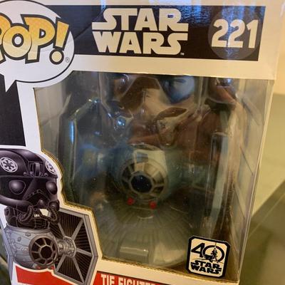 Star Wars Funko Pops In boxes