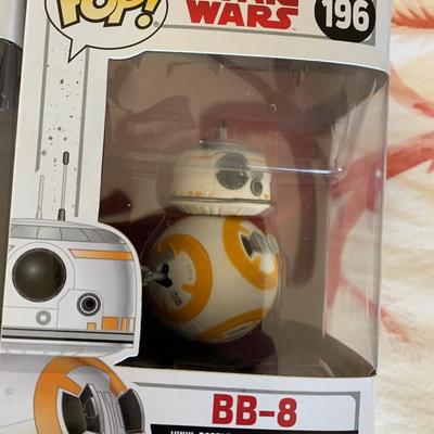 Star Wars Funko Pops In boxes