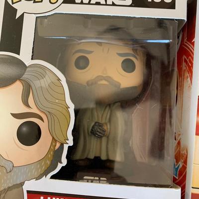 Star Wars Funko Pops In boxes