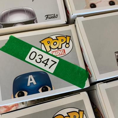 Star Wars Funko Pops In boxes