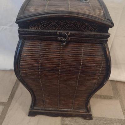 Large Rattan Decorative Storage Box