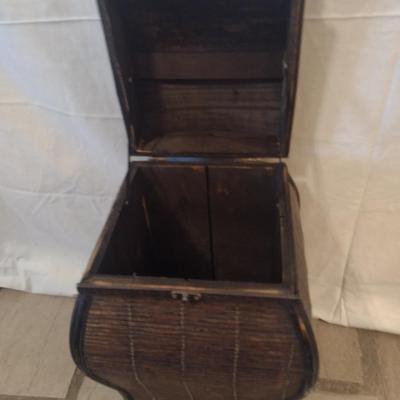 Large Rattan Decorative Storage Box