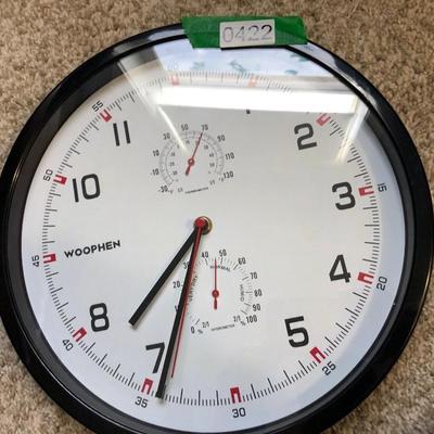 WOOPHEN Wall Clock