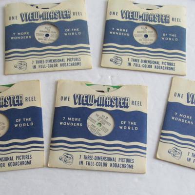 Lot 350: Kids Books, View Master Reels