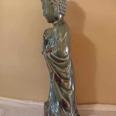 Ceramic Buddha Statuette