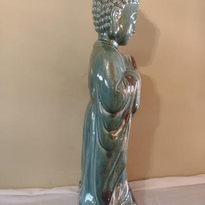 Ceramic Buddha Statuette