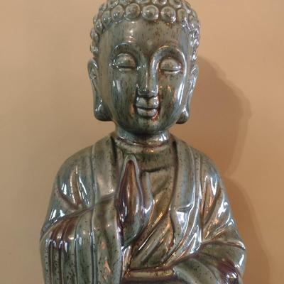 Ceramic Buddha Statuette