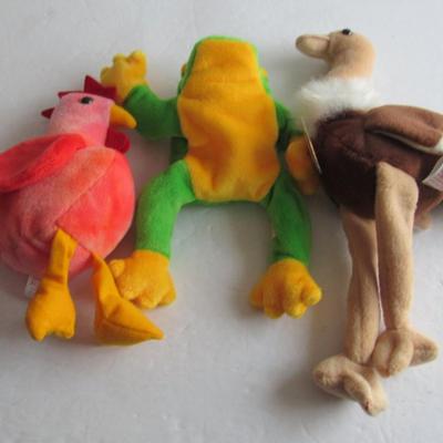 Lot 353: 3 Older Beanie Babies, Nice Shape