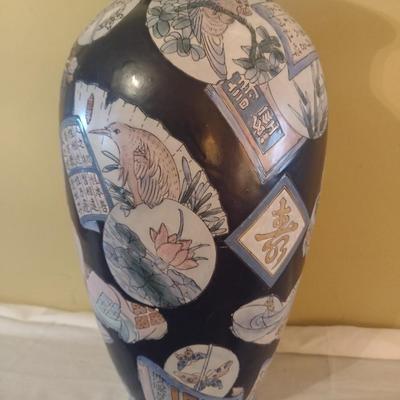 Ceramic Japanese Geisha Vase