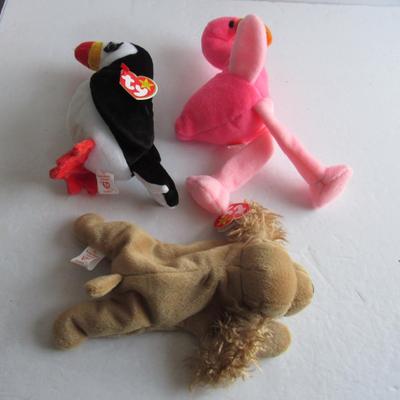 Lot 354: 3 Older Beanie Babies, Nice Shape