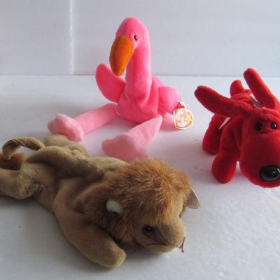 Lot 360: 3 Older Beanie Babies