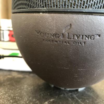 Young Living Essential Oils & Aromatherapy with Wall Shelf