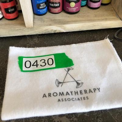 Young Living Essential Oils & Aromatherapy with Wall Shelf