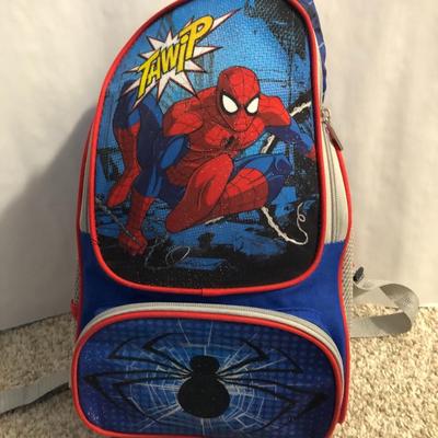 Childrenâ€™s Spider-Man Backpack & Sleeping Bag