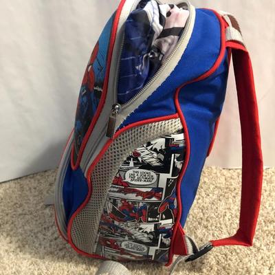 Childrenâ€™s Spider-Man Backpack & Sleeping Bag