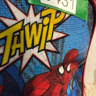 Childrenâ€™s Spider-Man Backpack & Sleeping Bag