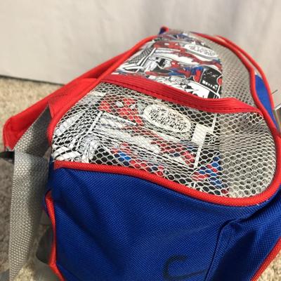Childrenâ€™s Spider-Man Backpack & Sleeping Bag