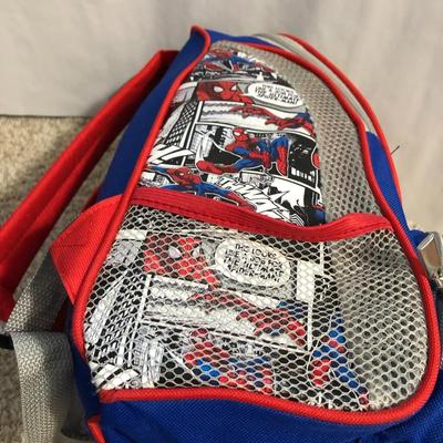 Childrenâ€™s Spider-Man Backpack & Sleeping Bag